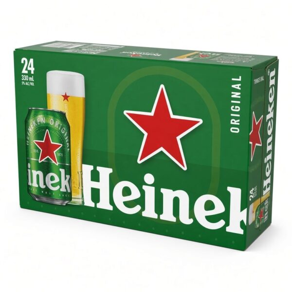Thùng 24 lon bia Heineken Original 330ml